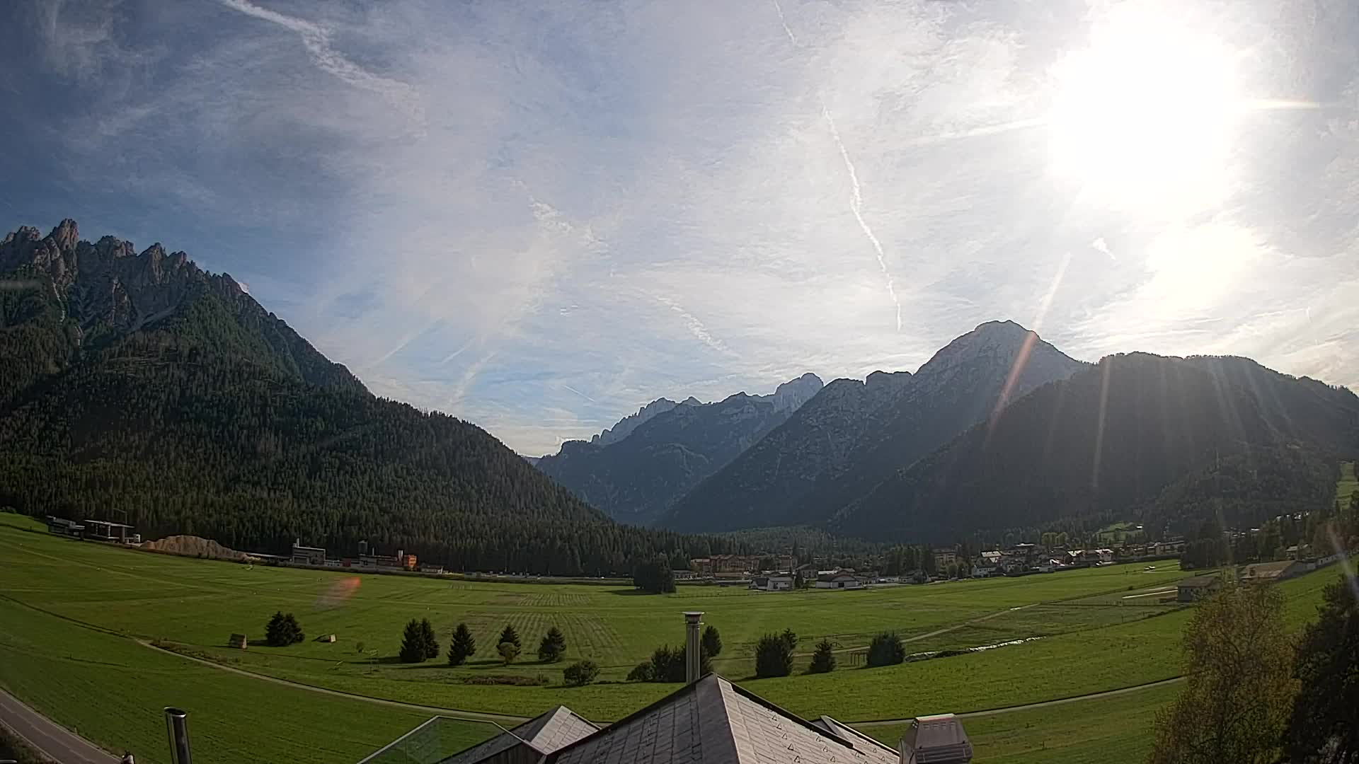 Webcam Dobbiaco Dolomiti – Vista dall’Hotel Rosengarten