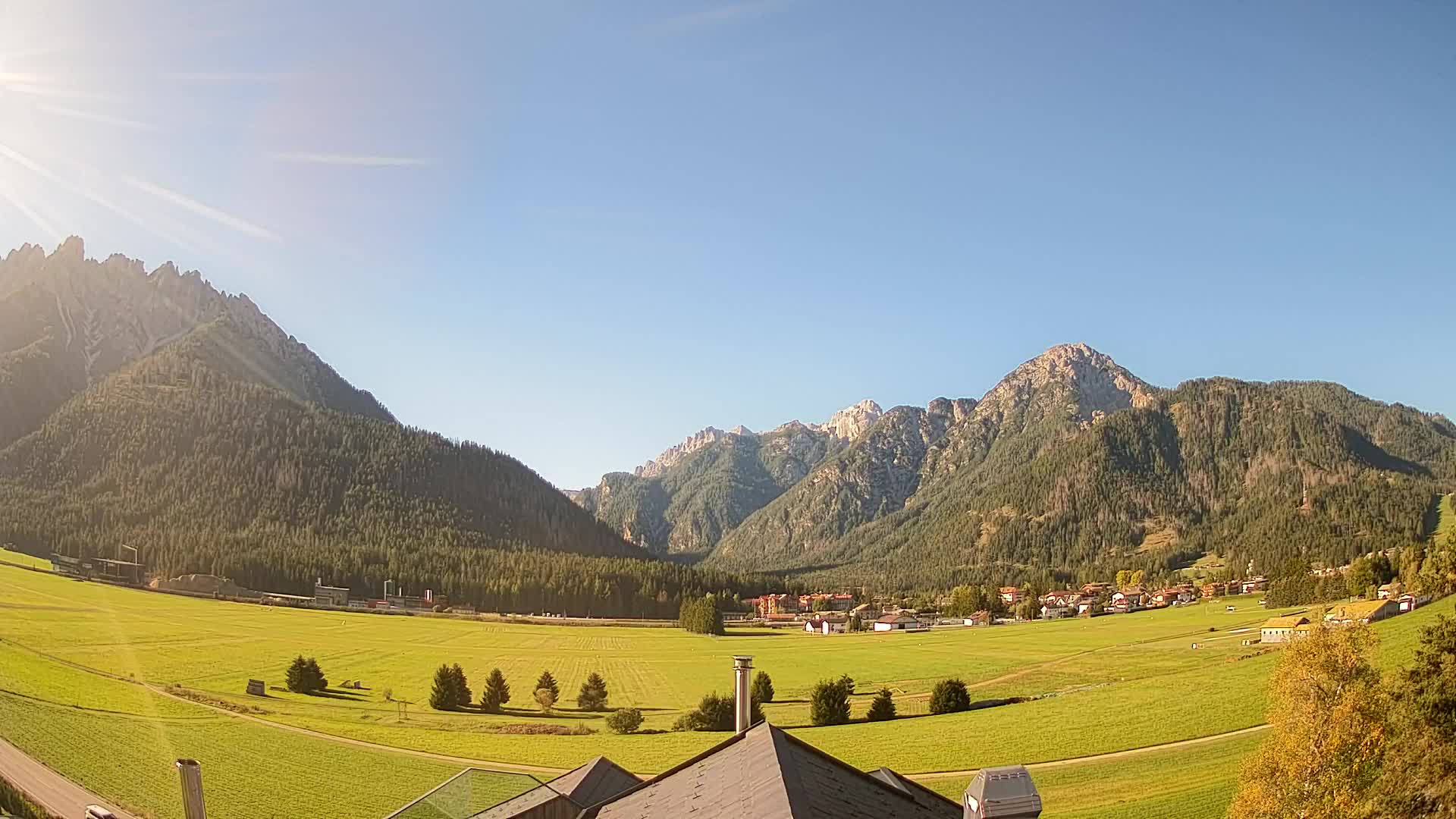 Webcam Toblach Dolomitas – Vista desde el Hotel Rosengarten