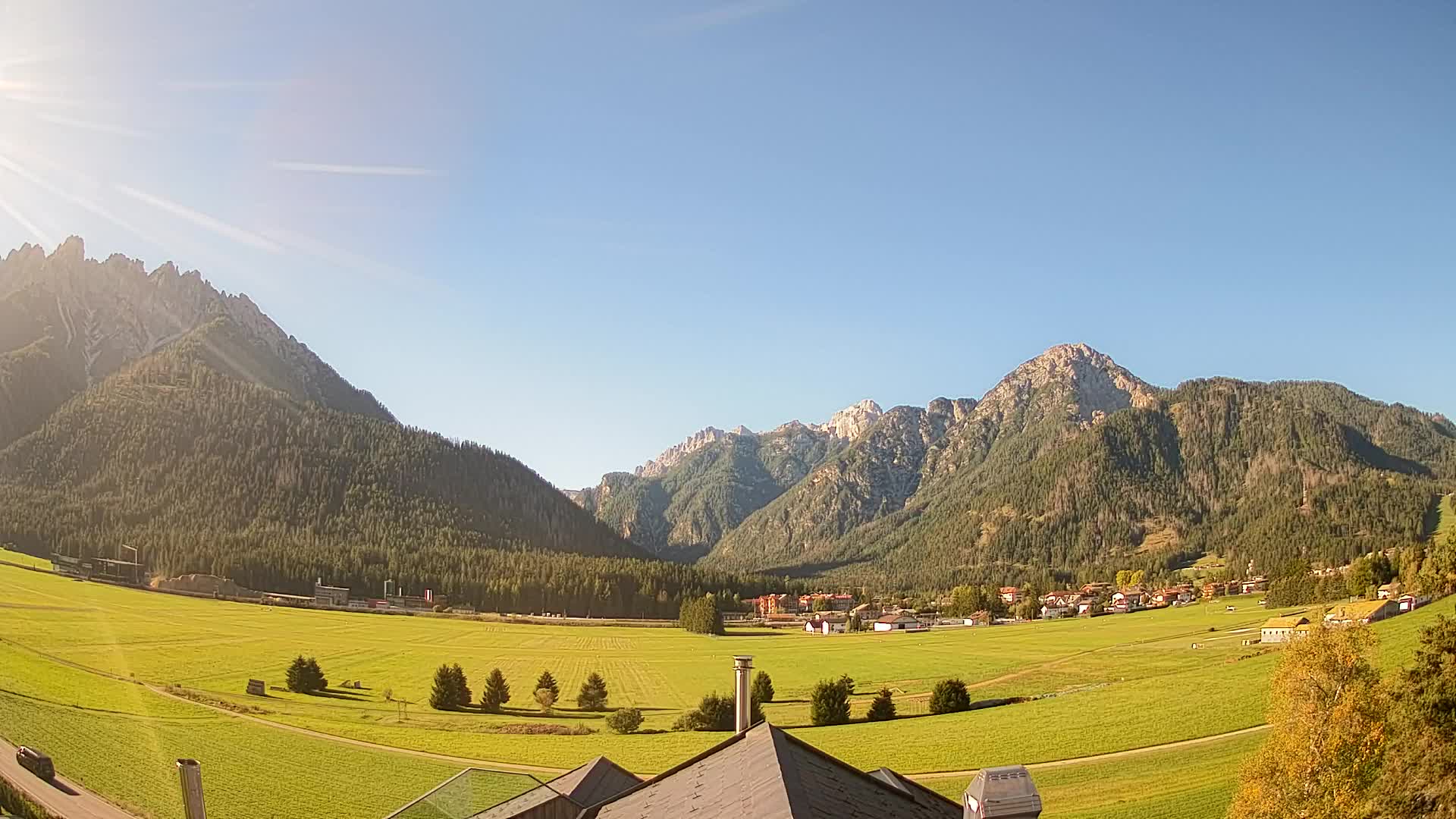 Webcam Toblach Dolomitas – Vista desde el Hotel Rosengarten