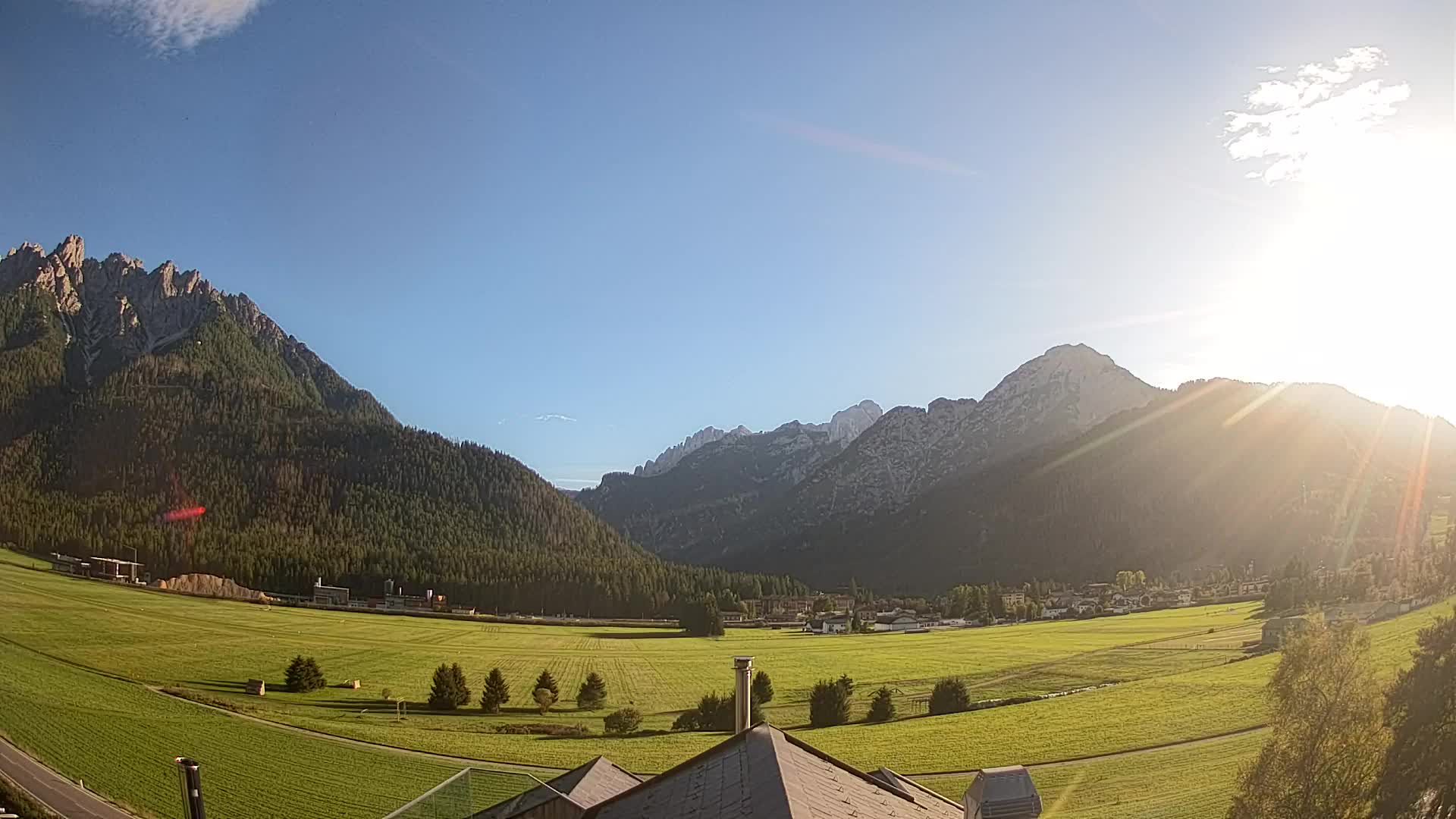 Webcam Toblach Dolomiten – Blick vom Hotel Rosengarten