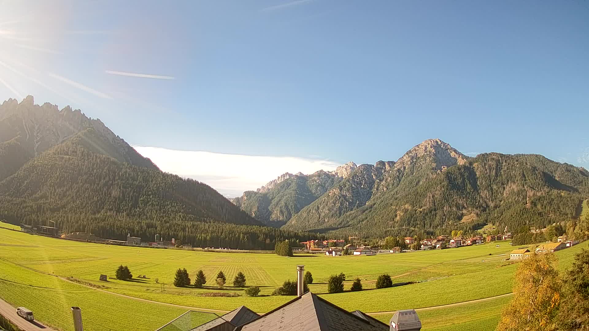 Webcam Dobbiaco Dolomiti – Vista dall’Hotel Rosengarten