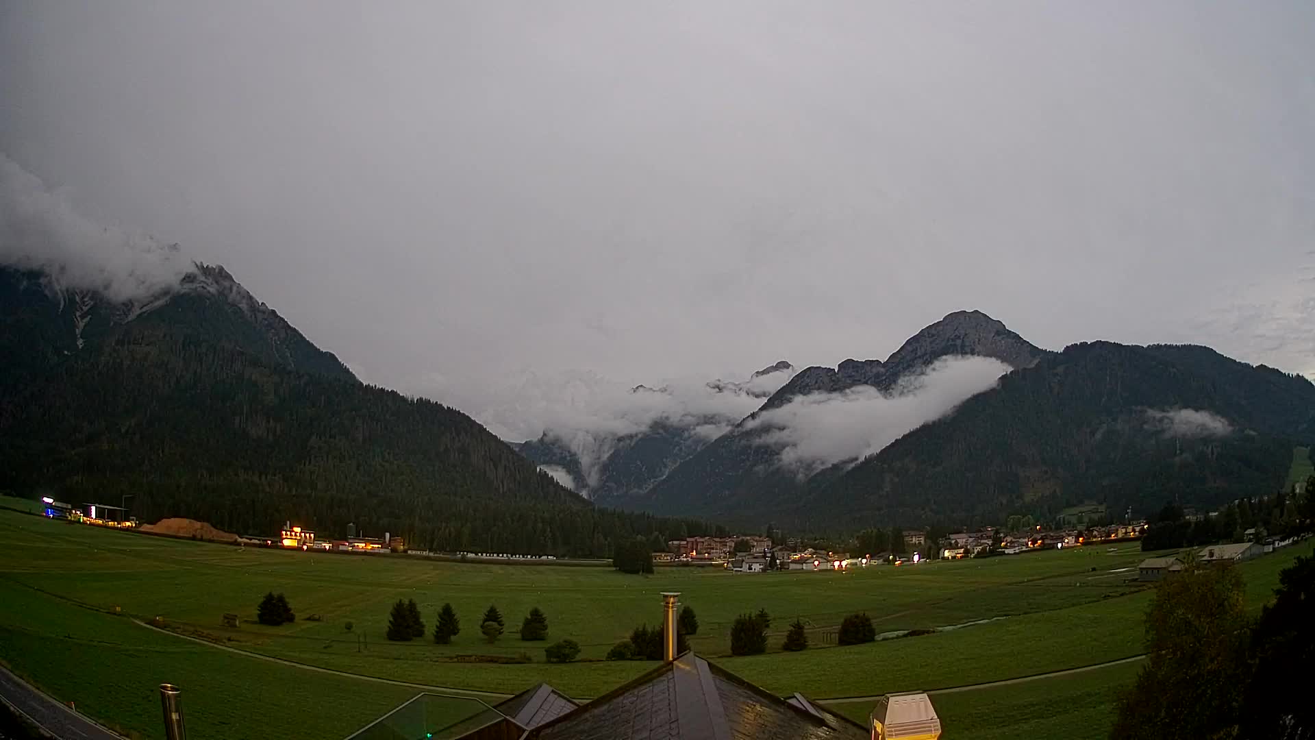 Webcam Toblach Dolomites – View from Hotel Rosengarten