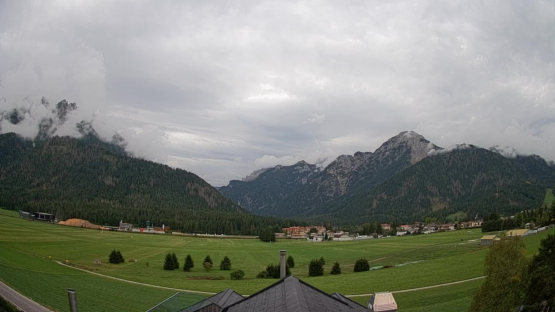 Webcam Toblach Dolomitas – Vista desde el Hotel Rosengarten