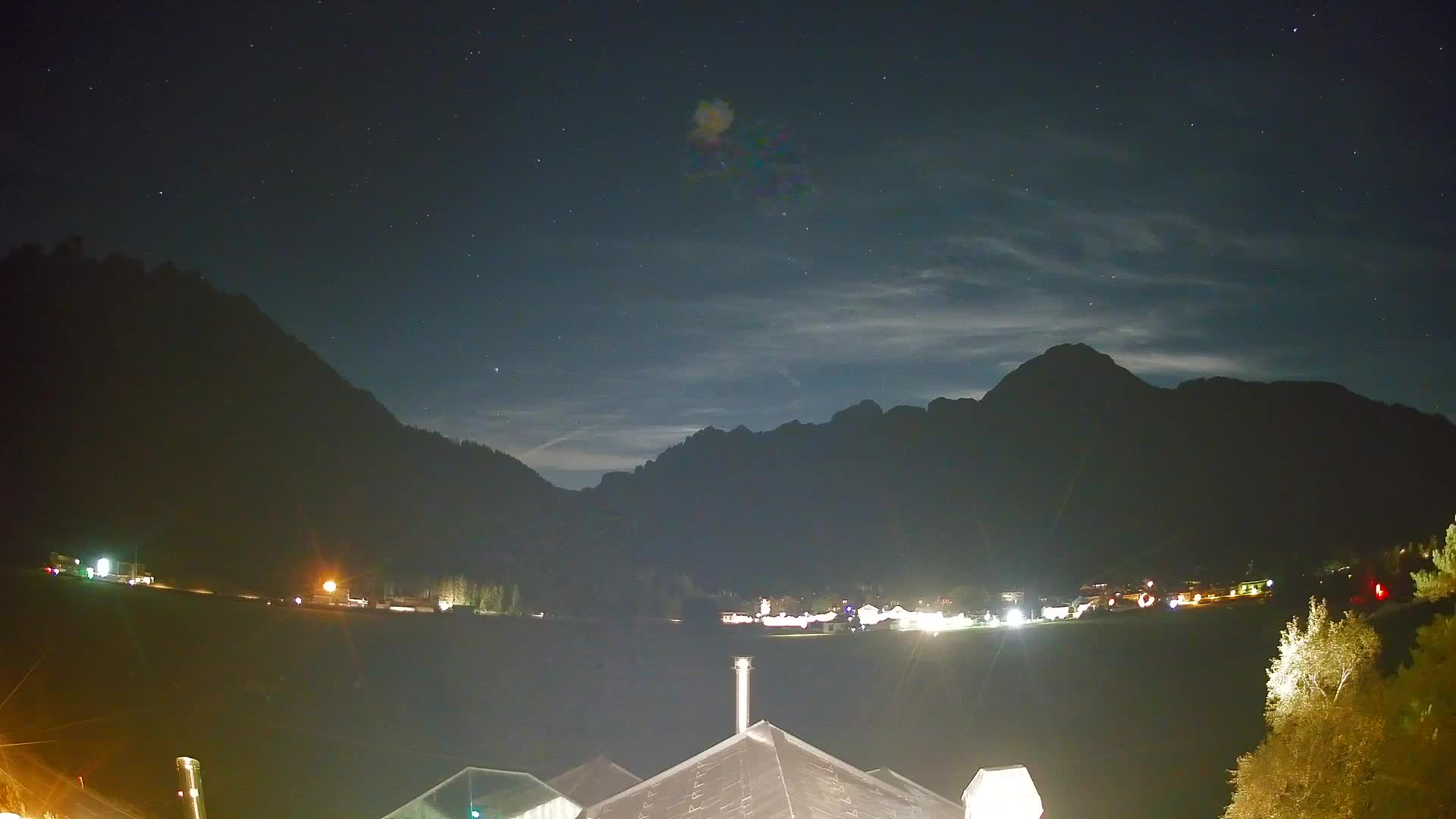 Spletna kamera Toblach Dolomiti – Pogled iz hotela Rosengarten