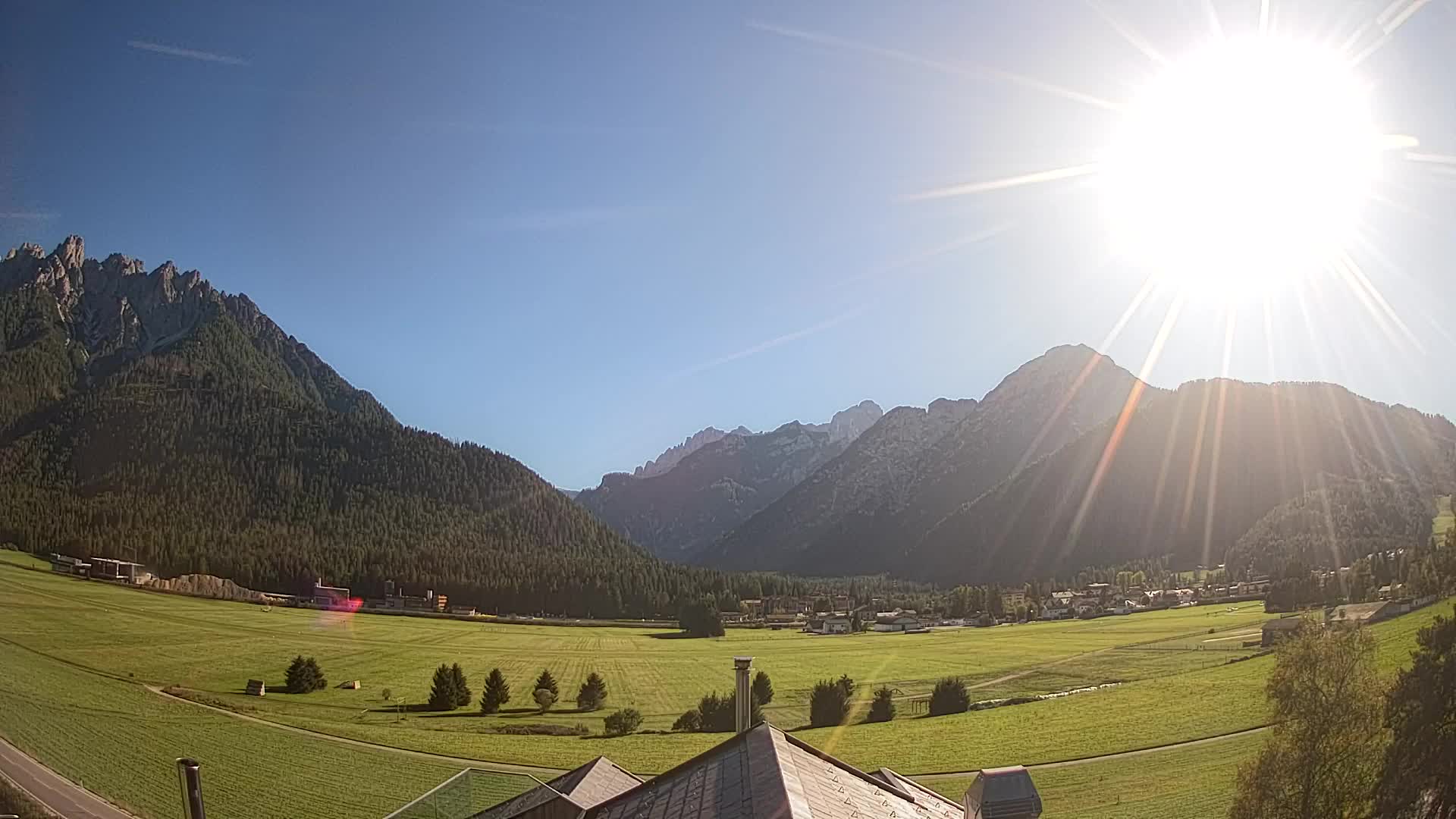 Webcam Dobbiaco Dolomiti – Vista dall’Hotel Rosengarten
