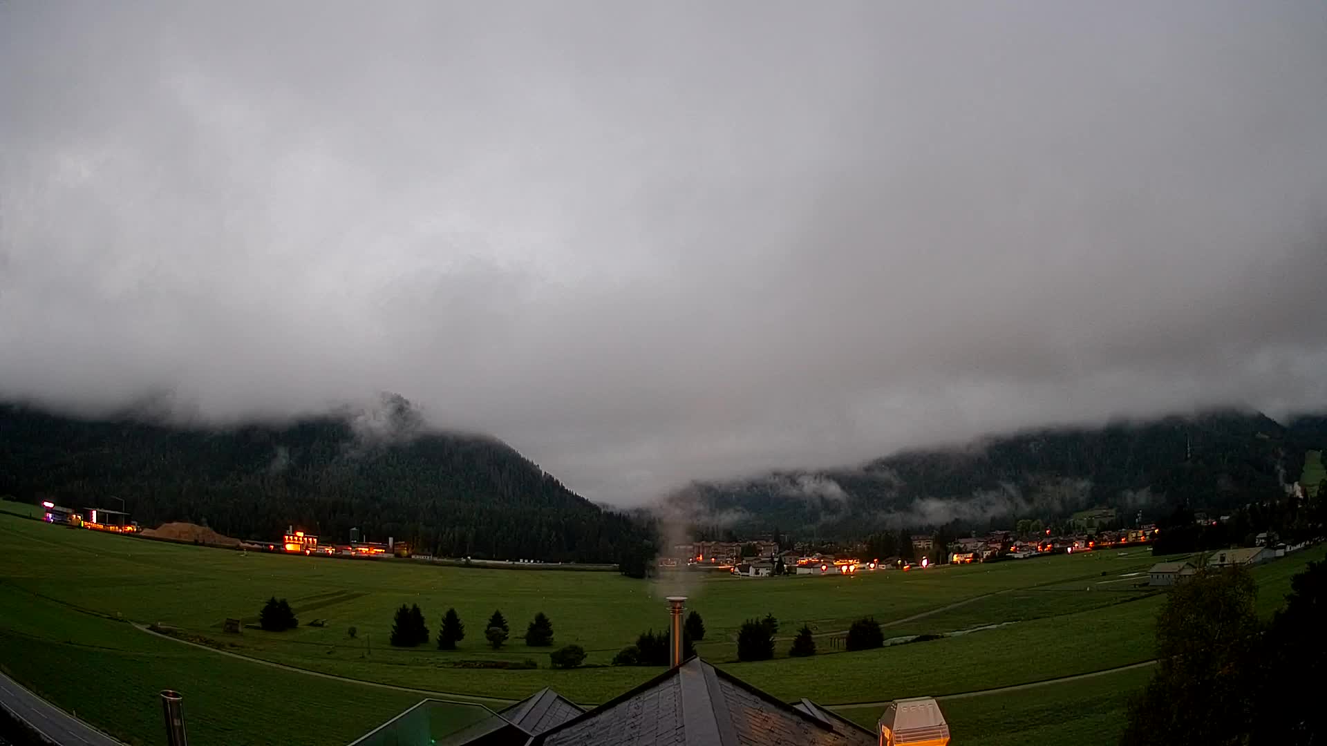 Webcam Toblach Dolomites – View from Hotel Rosengarten