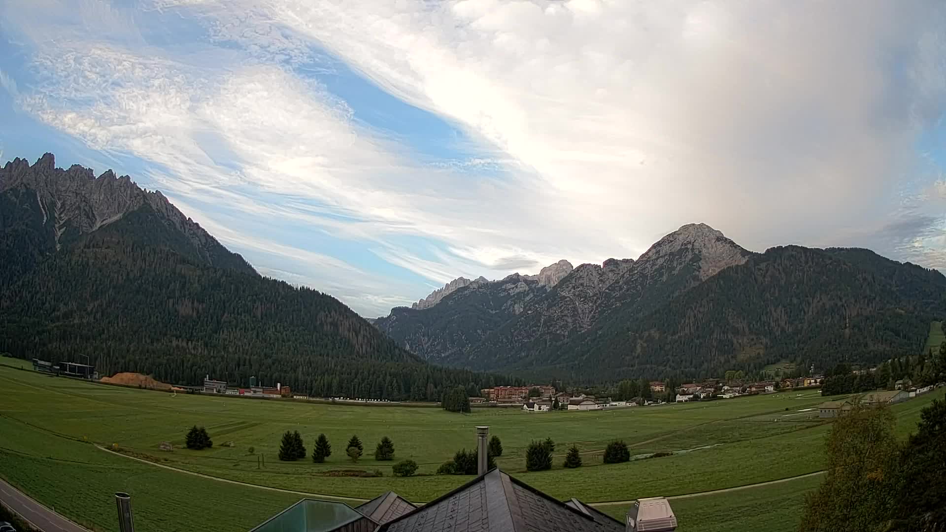 Webcam Toblach Dolomiten – Blick vom Hotel Rosengarten