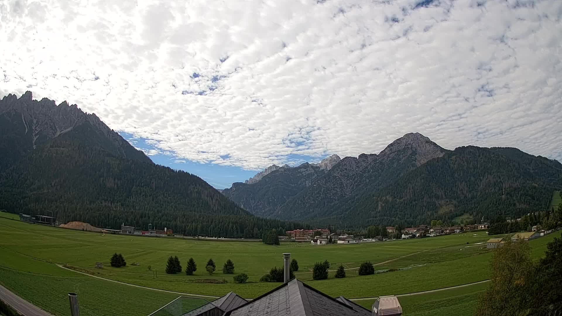 Webcam Toblach Dolomitas – Vista desde el Hotel Rosengarten