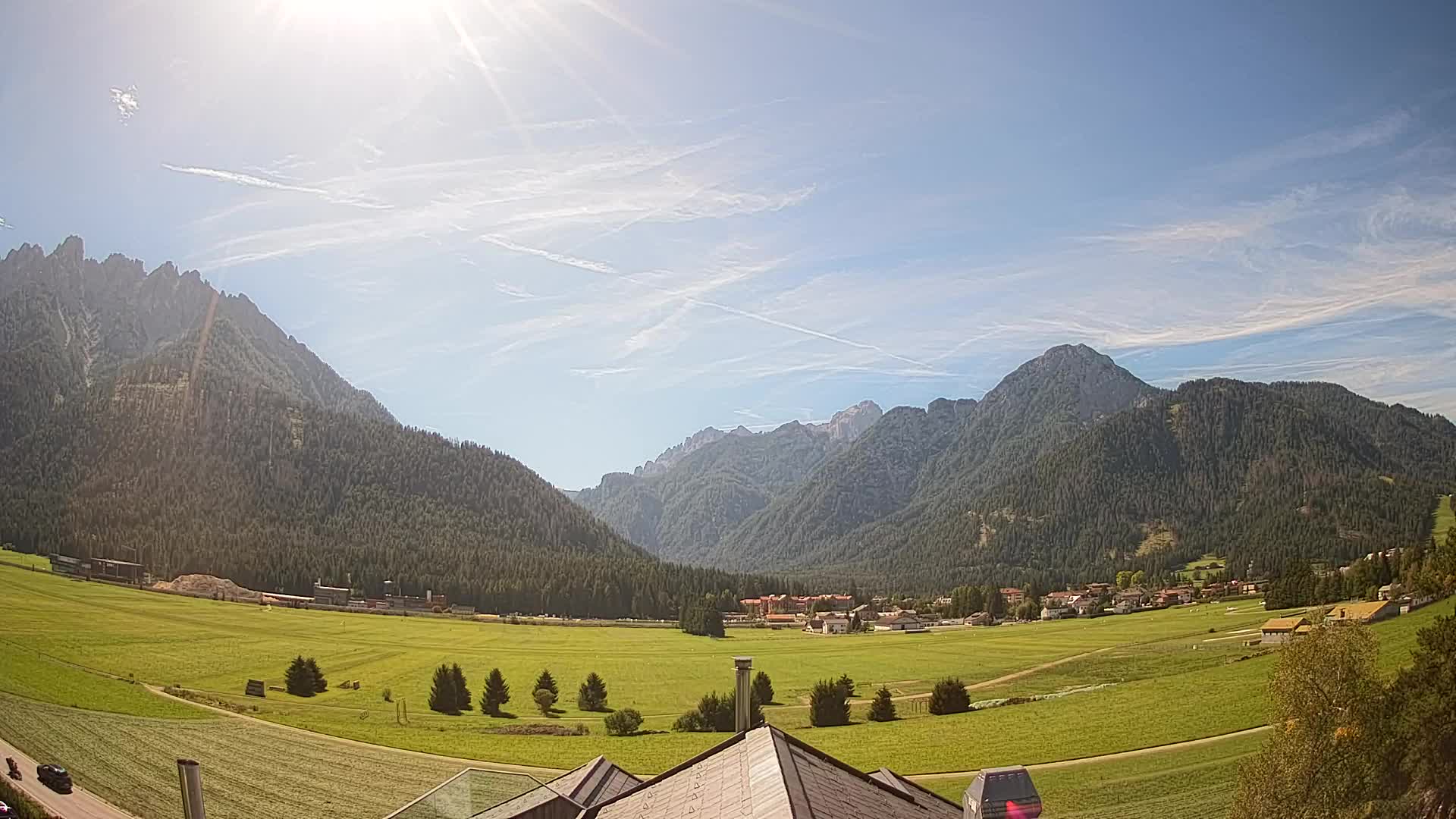 Webcam Dobbiaco Dolomiti – Vista dall’Hotel Rosengarten
