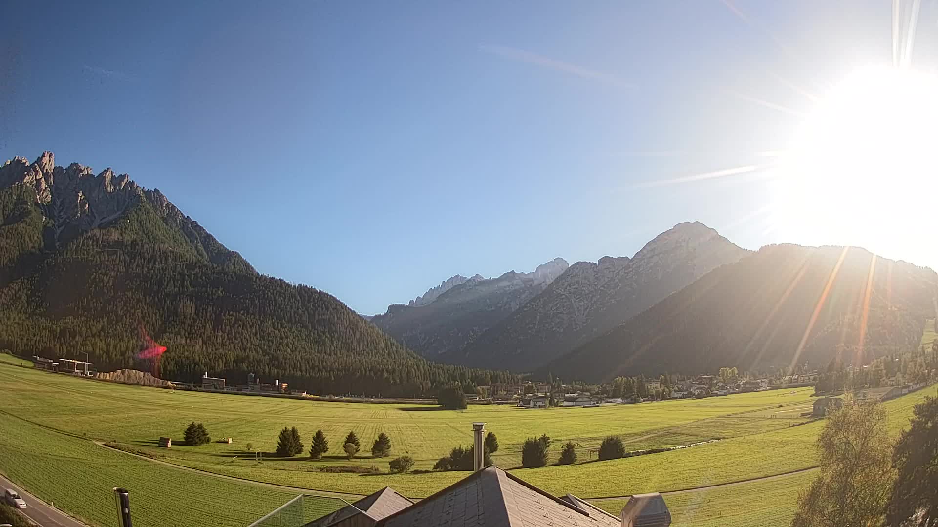 Webcam Toblach Dolomites – Vue depuis l’Hôtel Rosengarten