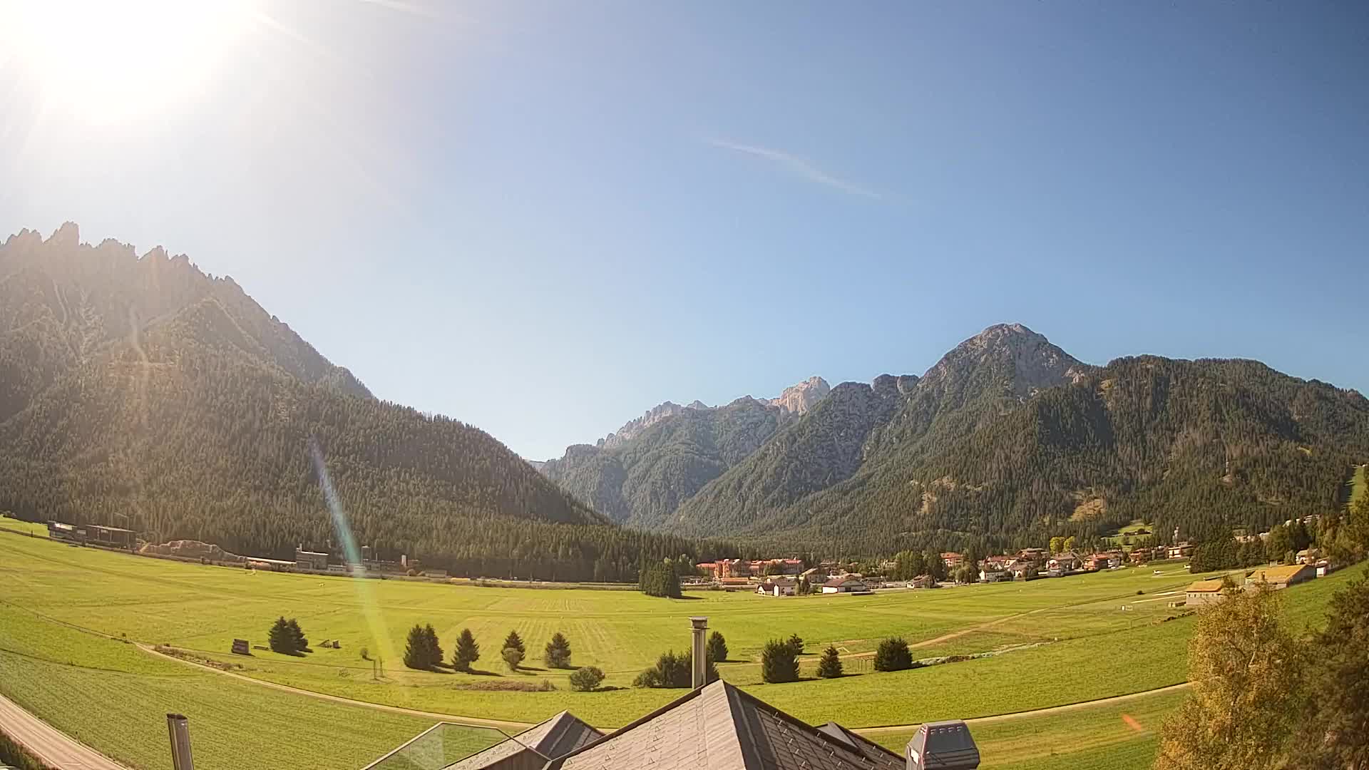 Webcam Toblach Dolomitas – Vista desde el Hotel Rosengarten