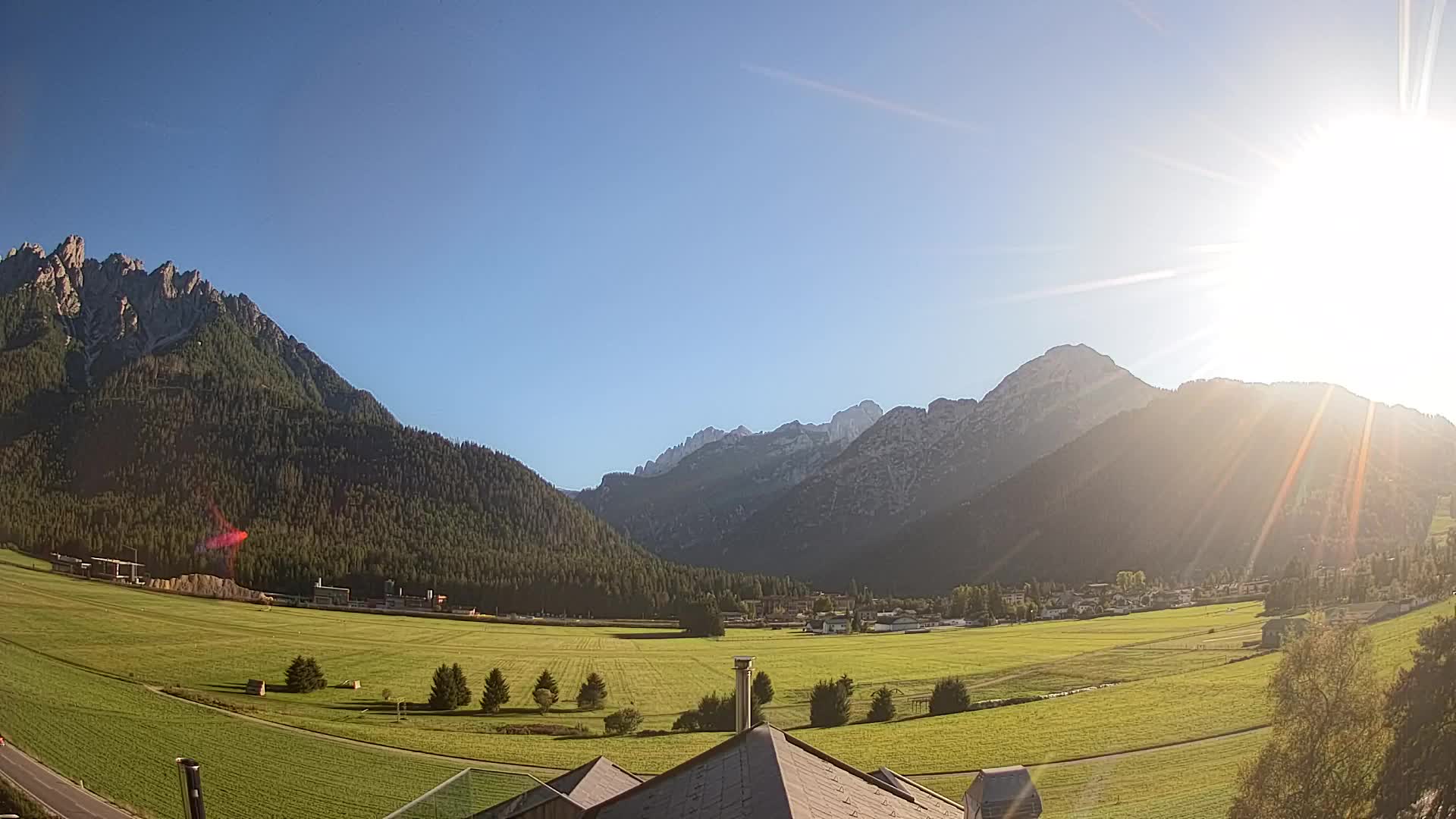 Webcam Toblach Dolomitas – Vista desde el Hotel Rosengarten