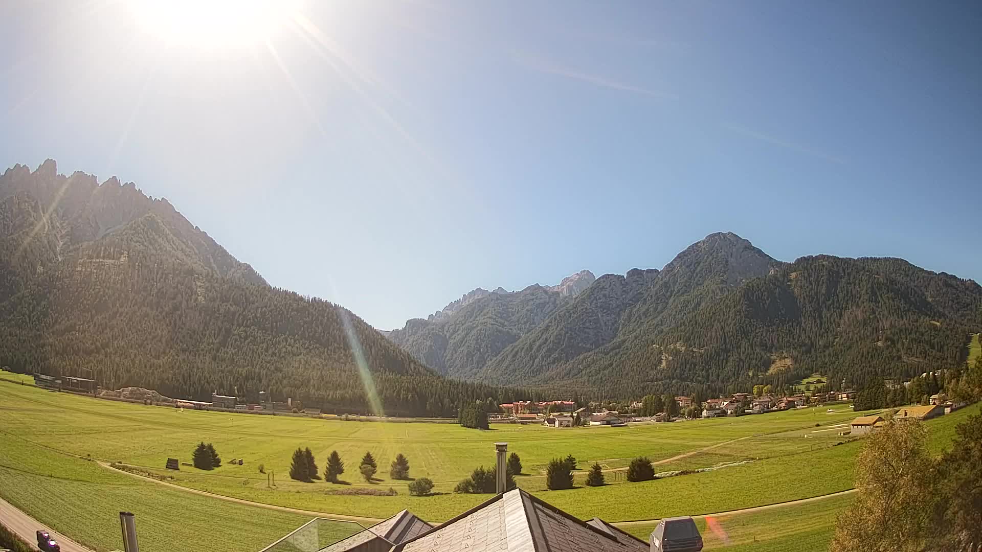 Webcam Dobbiaco Dolomiti – Vista dall’Hotel Rosengarten