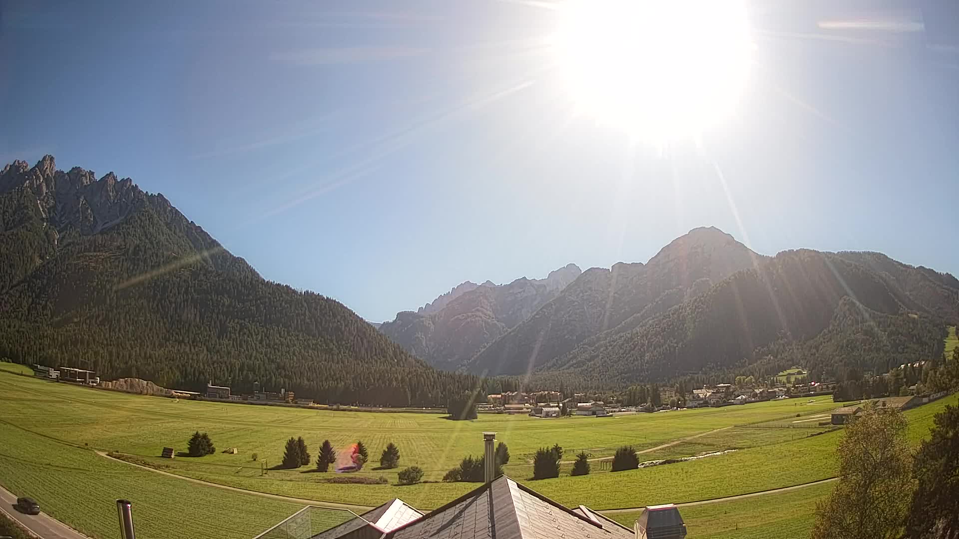Webcam Toblach Dolomitas – Vista desde el Hotel Rosengarten