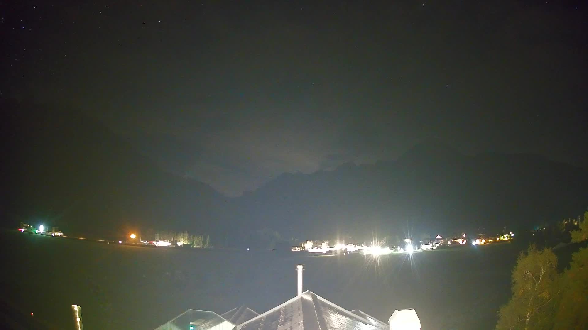 Spletna kamera Toblach Dolomiti – Pogled iz hotela Rosengarten
