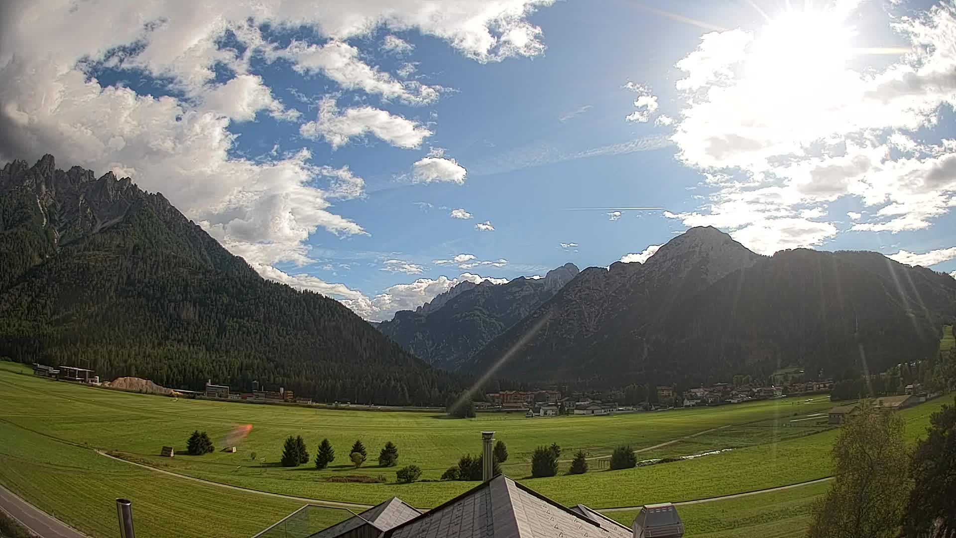 Webcam Dobbiaco Dolomiti – Vista dall’Hotel Rosengarten