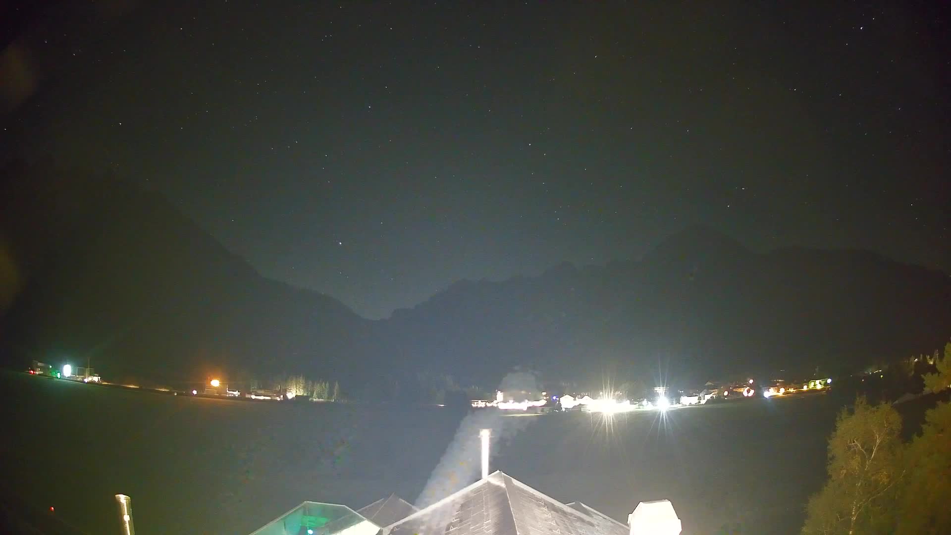 Webcam Toblach Dolomites – View from Hotel Rosengarten