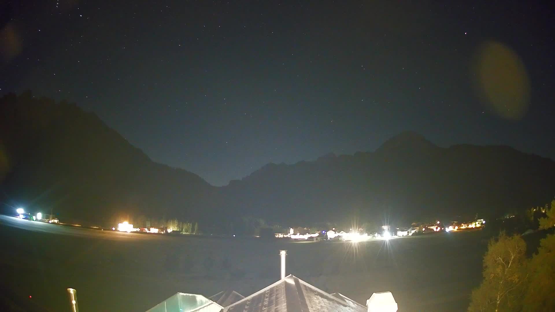 Webcam Toblach Dolomites – View from Hotel Rosengarten