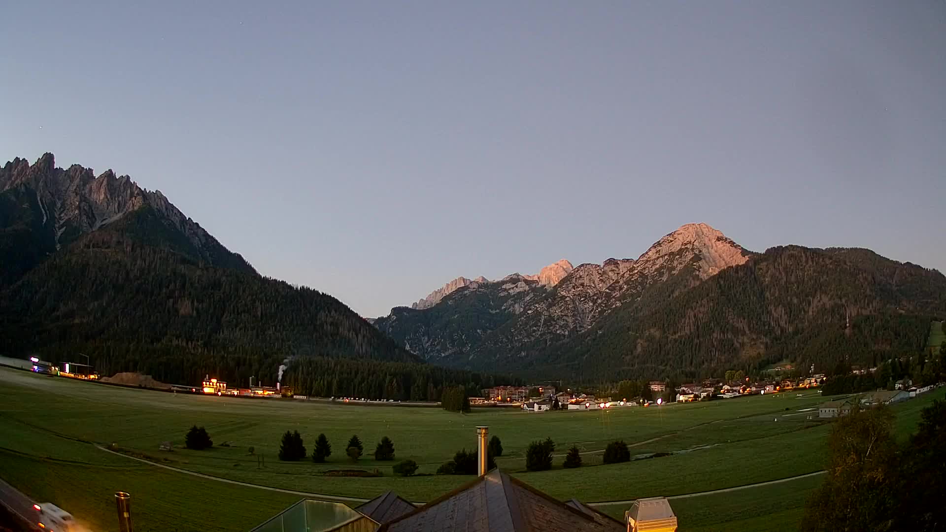 Webcam Toblach Dolomiten – Blick vom Hotel Rosengarten