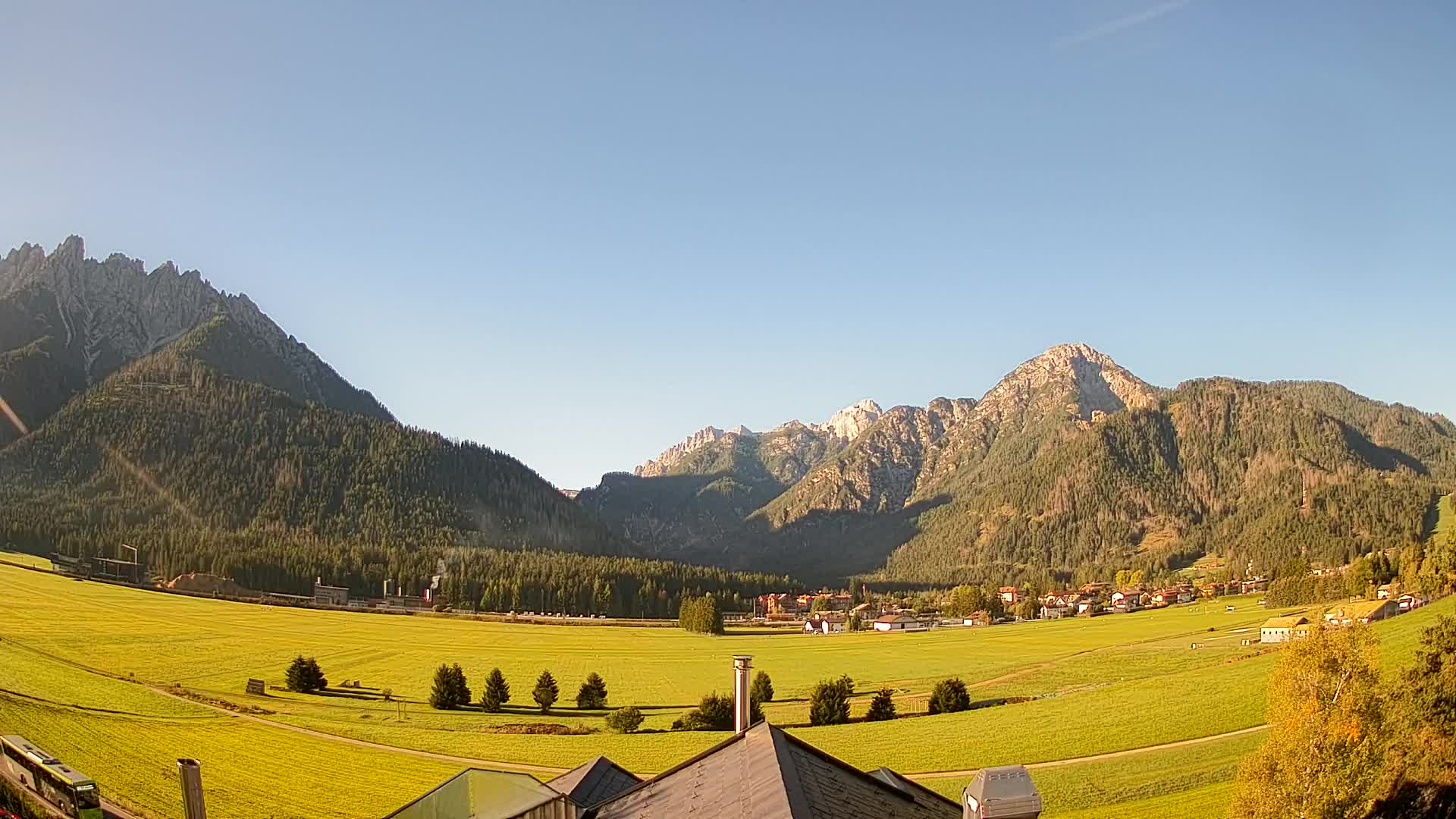 Webcam Toblach Dolomiten – Blick vom Hotel Rosengarten