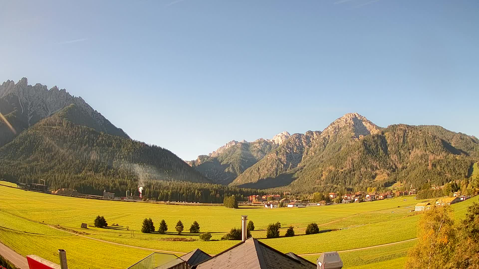 Webcam Toblach Dolomiten – Blick vom Hotel Rosengarten