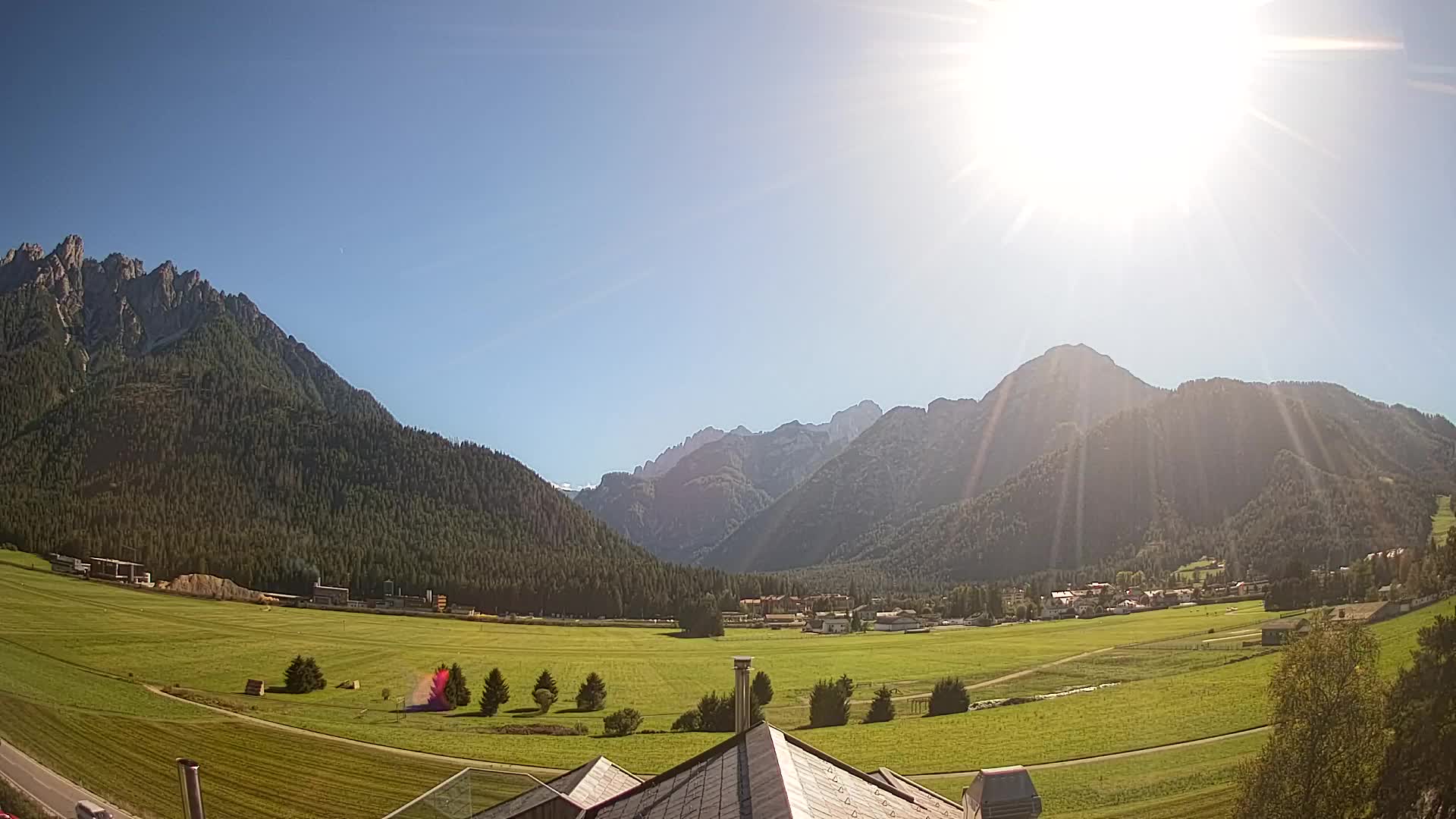 Webcam Dobbiaco Dolomiti – Vista dall’Hotel Rosengarten