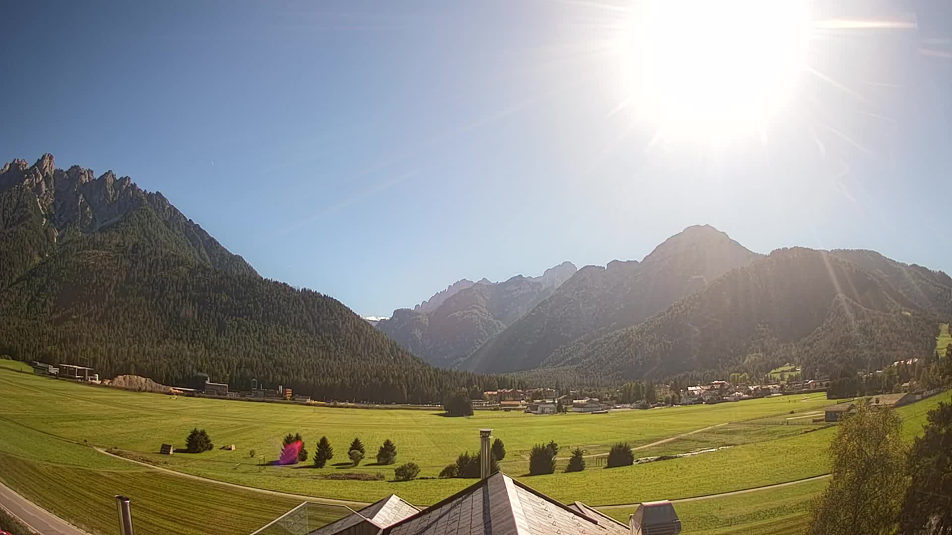 Webcam Dobbiaco Dolomiti – Vista dall’Hotel Rosengarten