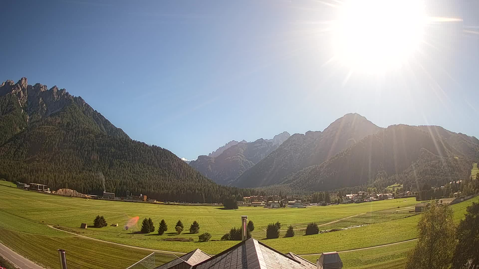 Webcam Dobbiaco Dolomiti – Vista dall’Hotel Rosengarten