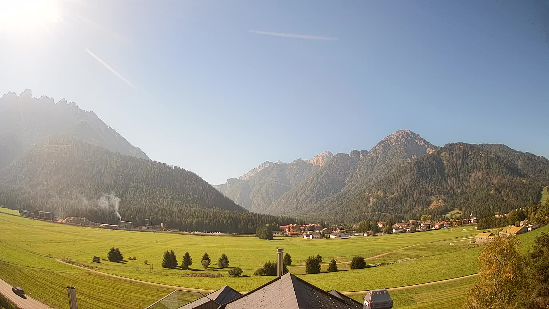 Webcam Dobbiaco Dolomiti – Vista dall’Hotel Rosengarten