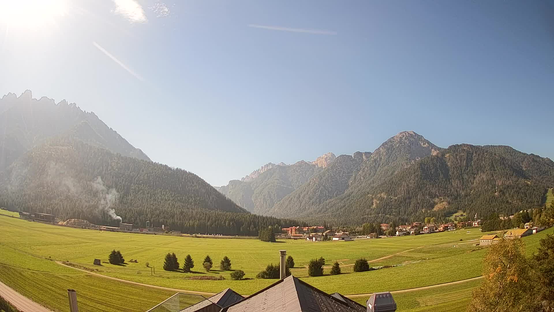Webcam Dobbiaco Dolomiti – Vista dall’Hotel Rosengarten