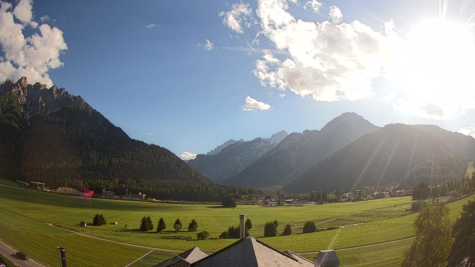 Webcam Dobbiaco Dolomiti – Vista dall’Hotel Rosengarten