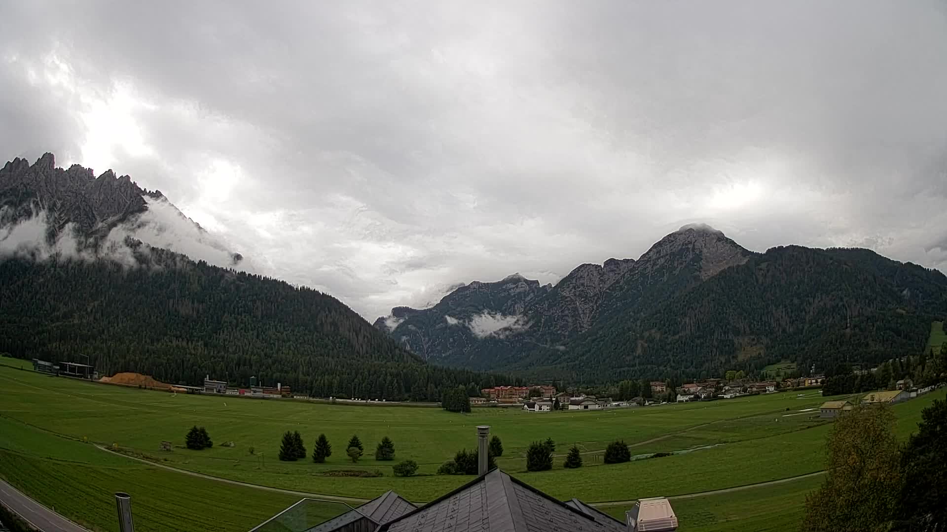 Webcam Toblach Dolomites – Vue depuis l’Hôtel Rosengarten