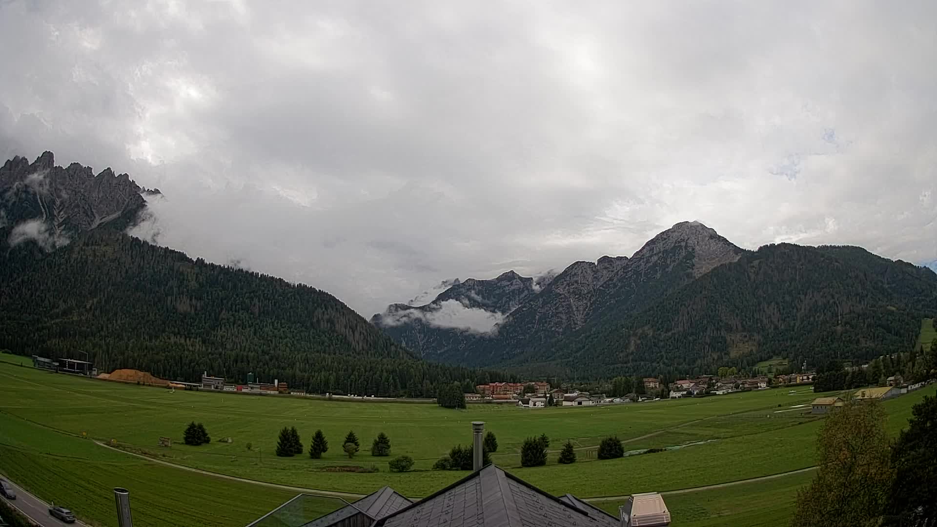 Webcam Toblach Dolomites – Vue depuis l’Hôtel Rosengarten