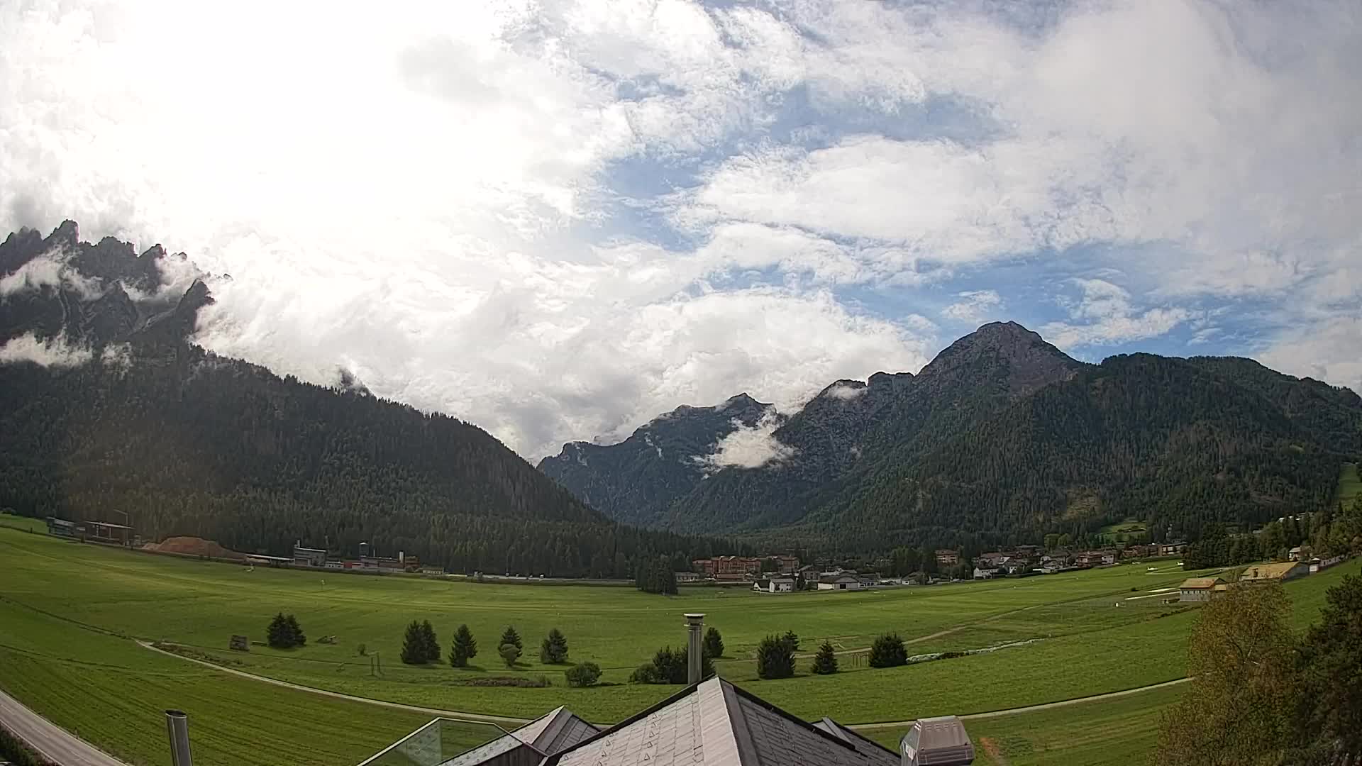 Webcam Toblach Dolomites – Vue depuis l’Hôtel Rosengarten