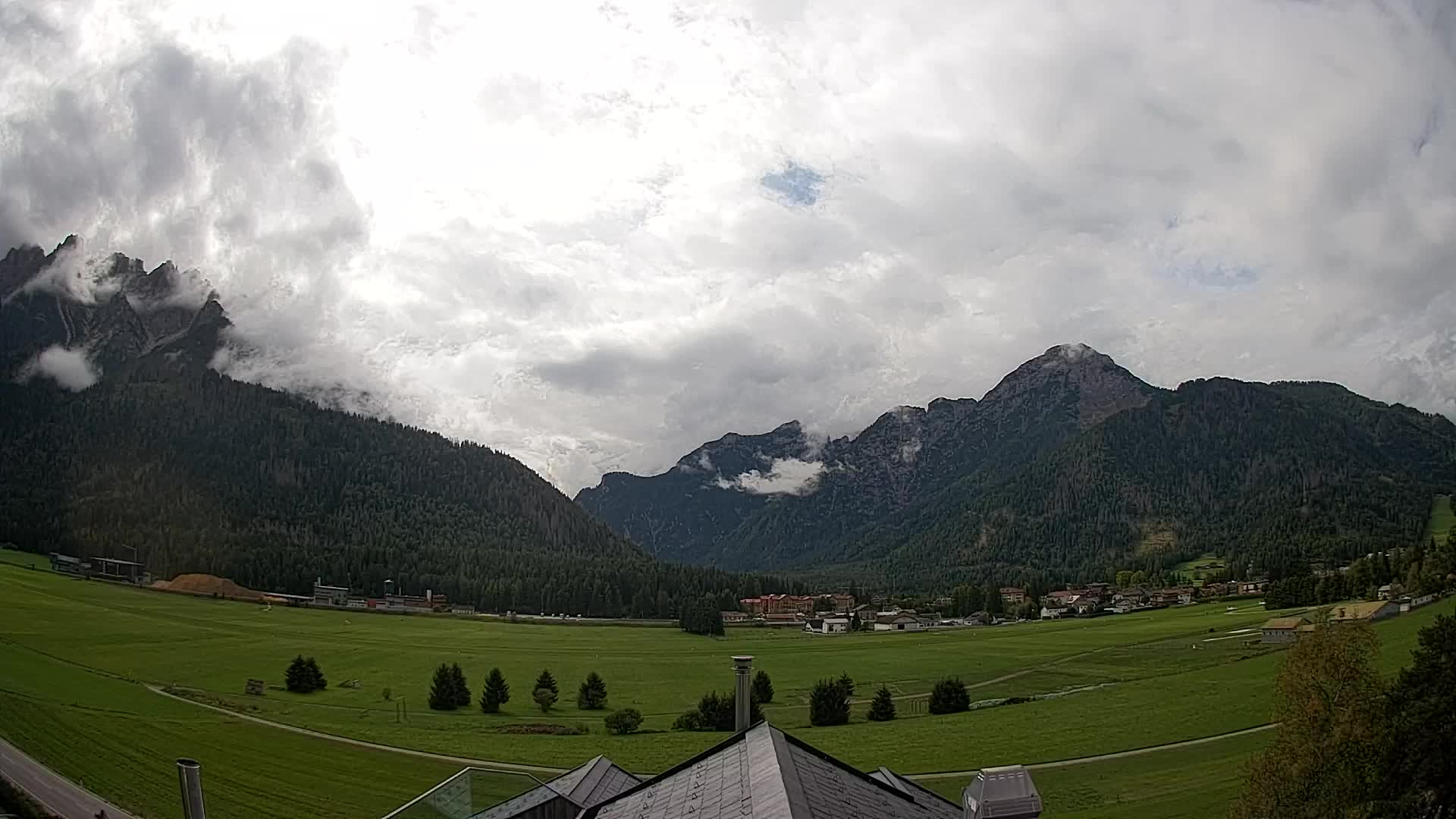 Webcam Toblach Dolomitas – Vista desde el Hotel Rosengarten