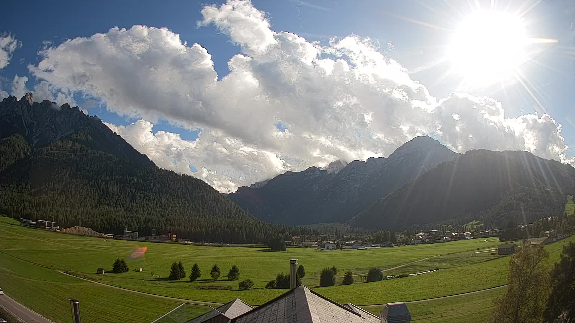Webcam Toblach Dolomites – Vue depuis l’Hôtel Rosengarten