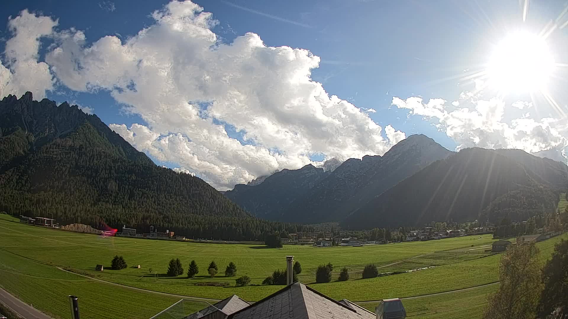 Webcam Dobbiaco Dolomiti – Vista dall’Hotel Rosengarten