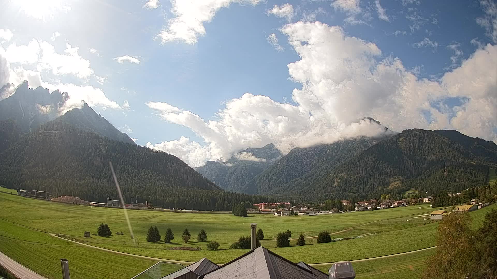 Webcam Toblach Dolomitas – Vista desde el Hotel Rosengarten