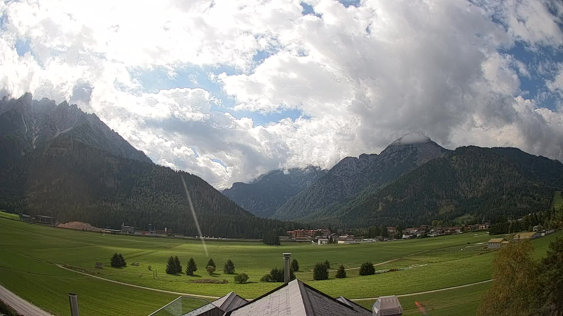 Webcam Toblach Dolomites – Vue depuis l’Hôtel Rosengarten