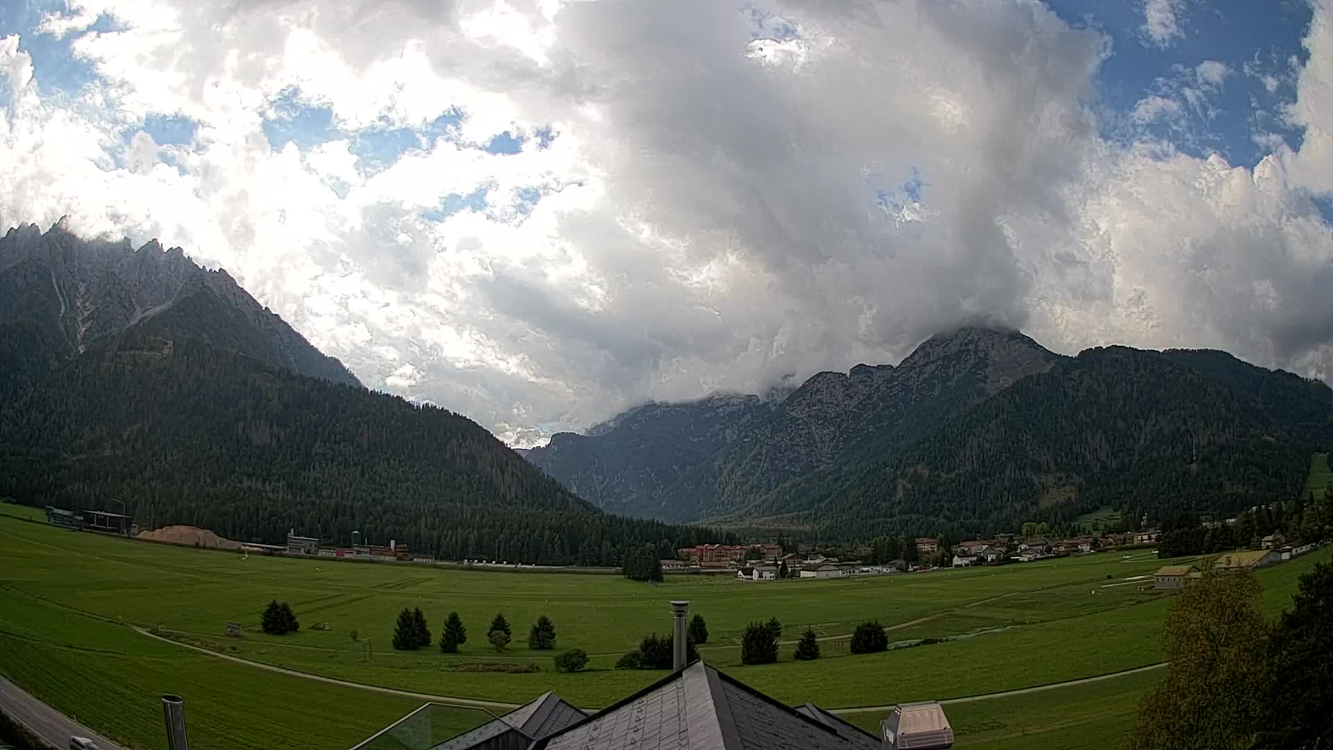 Webcam Toblach Dolomiten – Blick vom Hotel Rosengarten