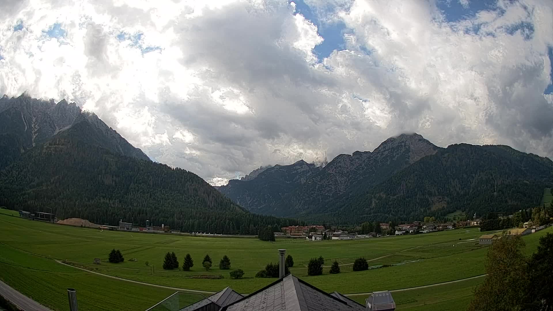 Webcam Toblach Dolomiten – Blick vom Hotel Rosengarten