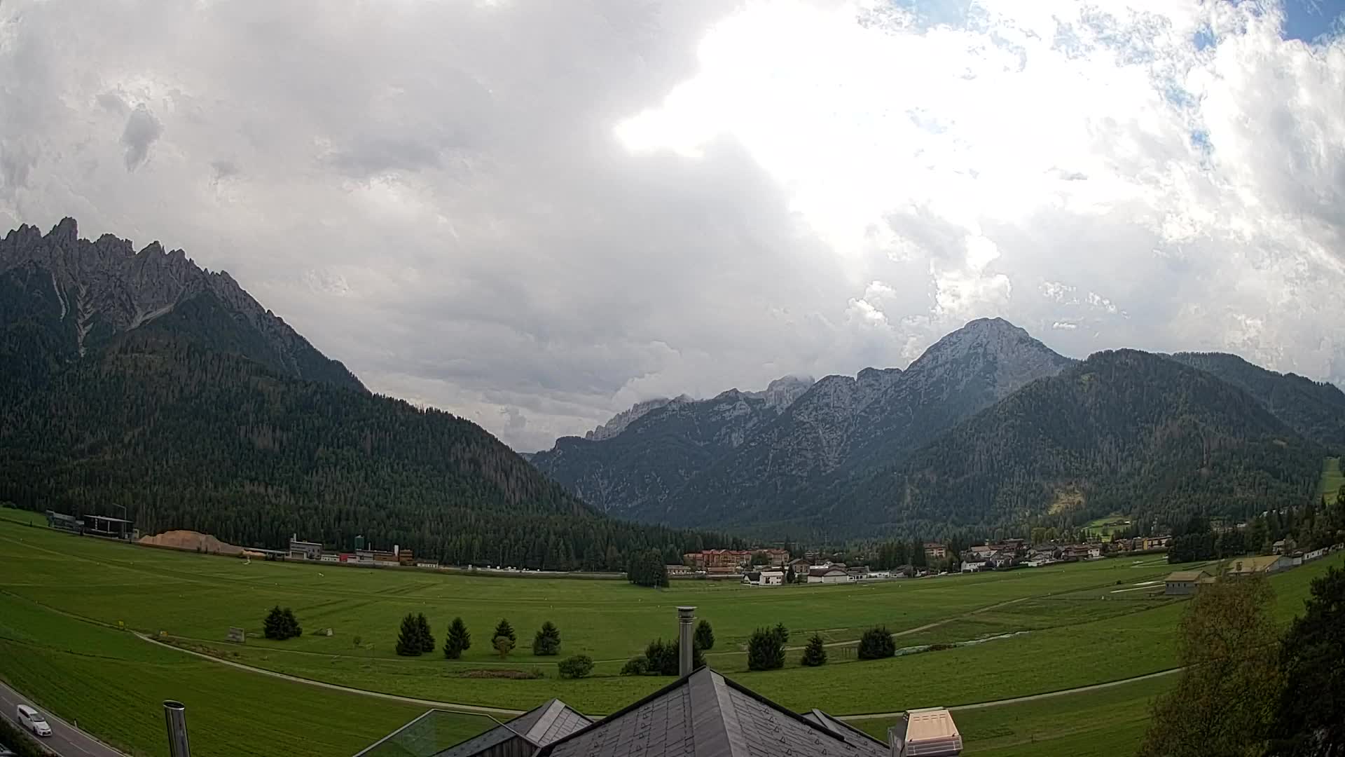 Webcam Toblach Dolomitas – Vista desde el Hotel Rosengarten