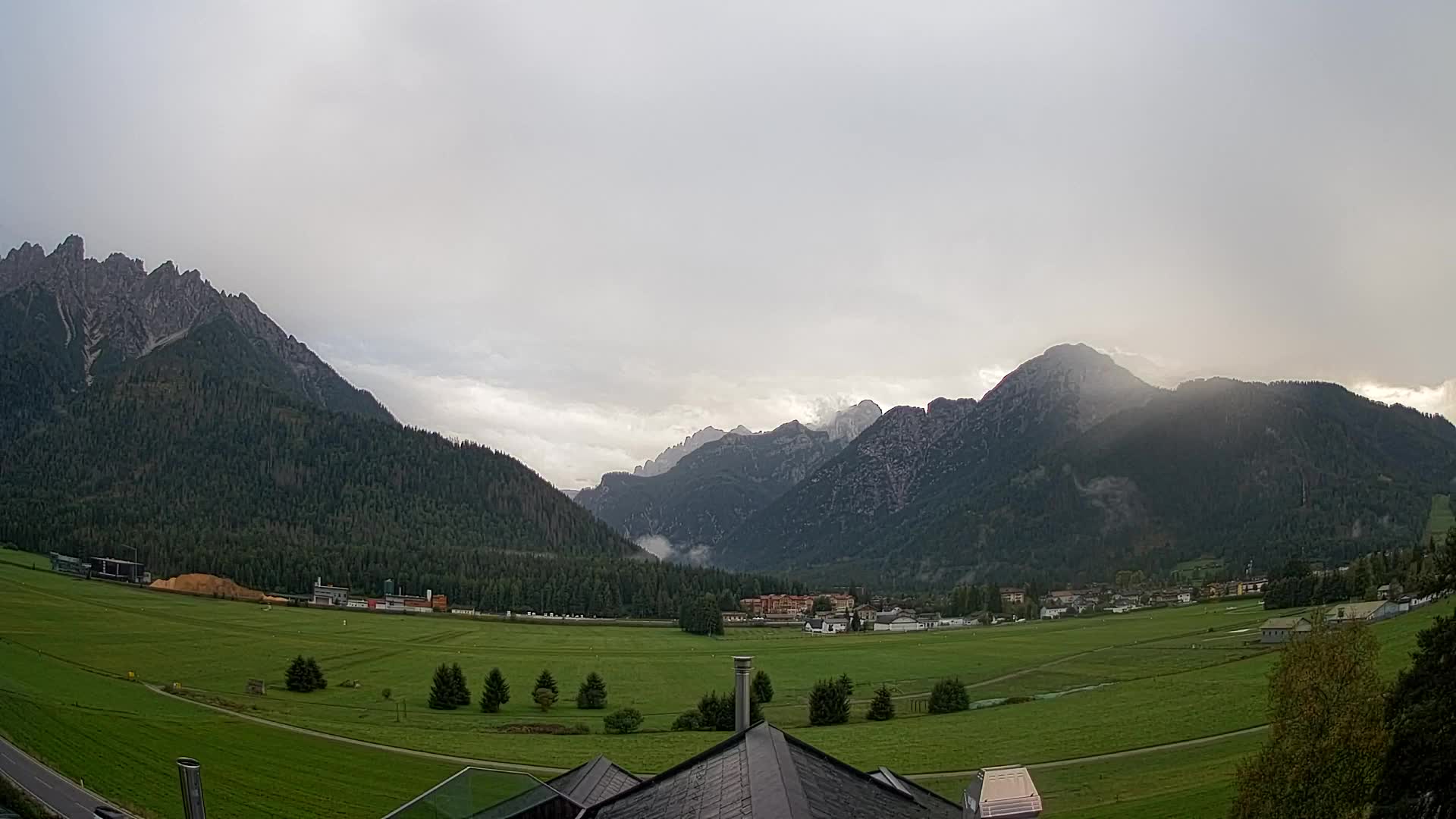 Webcam Toblach Dolomiten – Blick vom Hotel Rosengarten