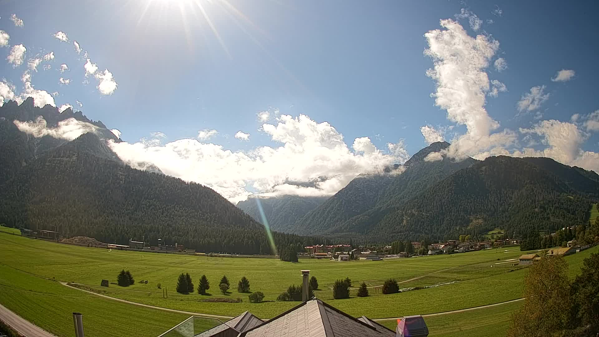 Webcam Dobbiaco Dolomiti – Vista dall’Hotel Rosengarten