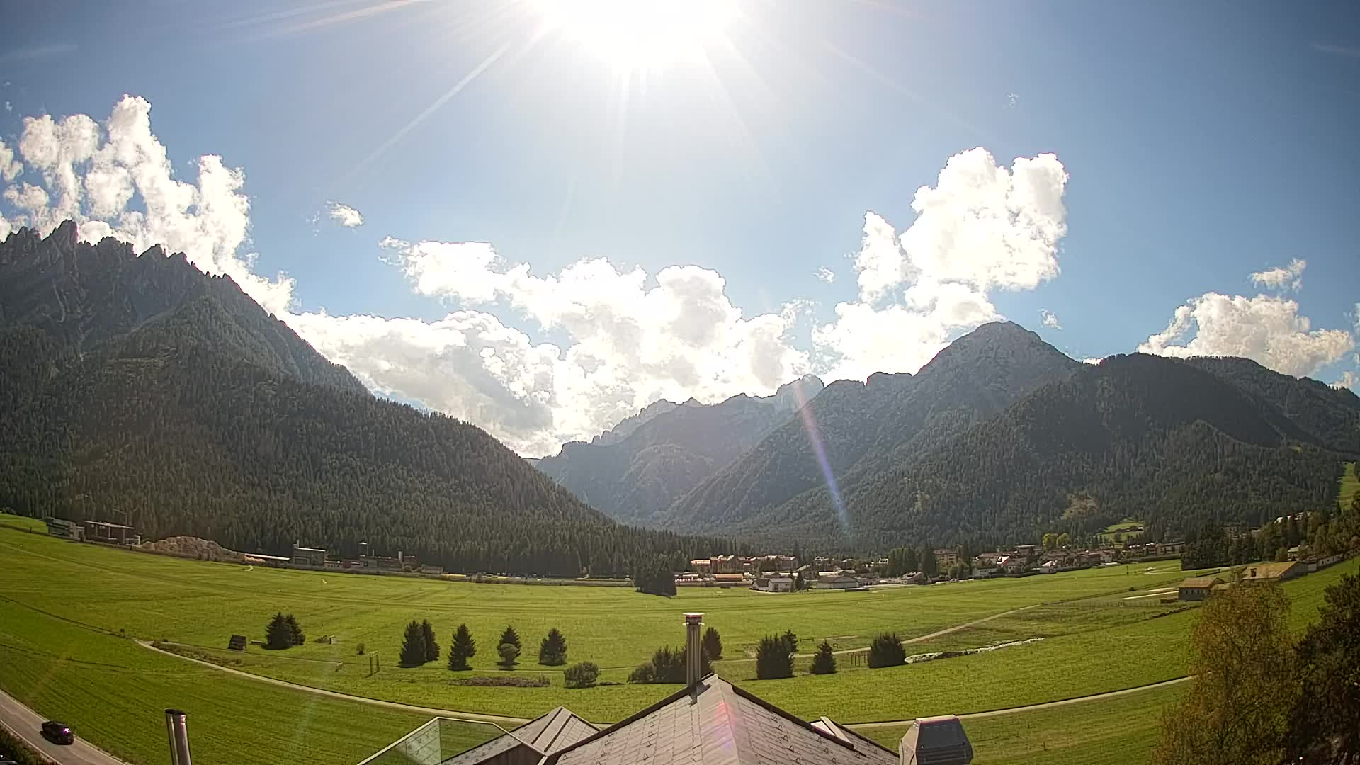Webcam Dobbiaco Dolomiti – Vista dall’Hotel Rosengarten