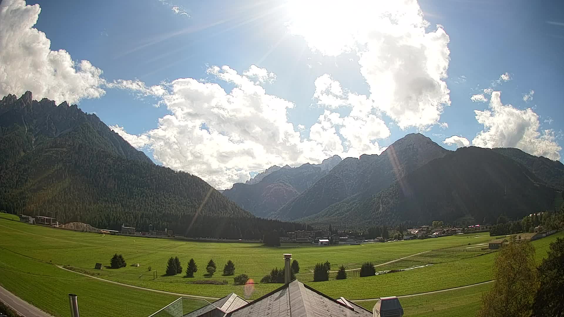 Webcam Toblach Dolomitas – Vista desde el Hotel Rosengarten