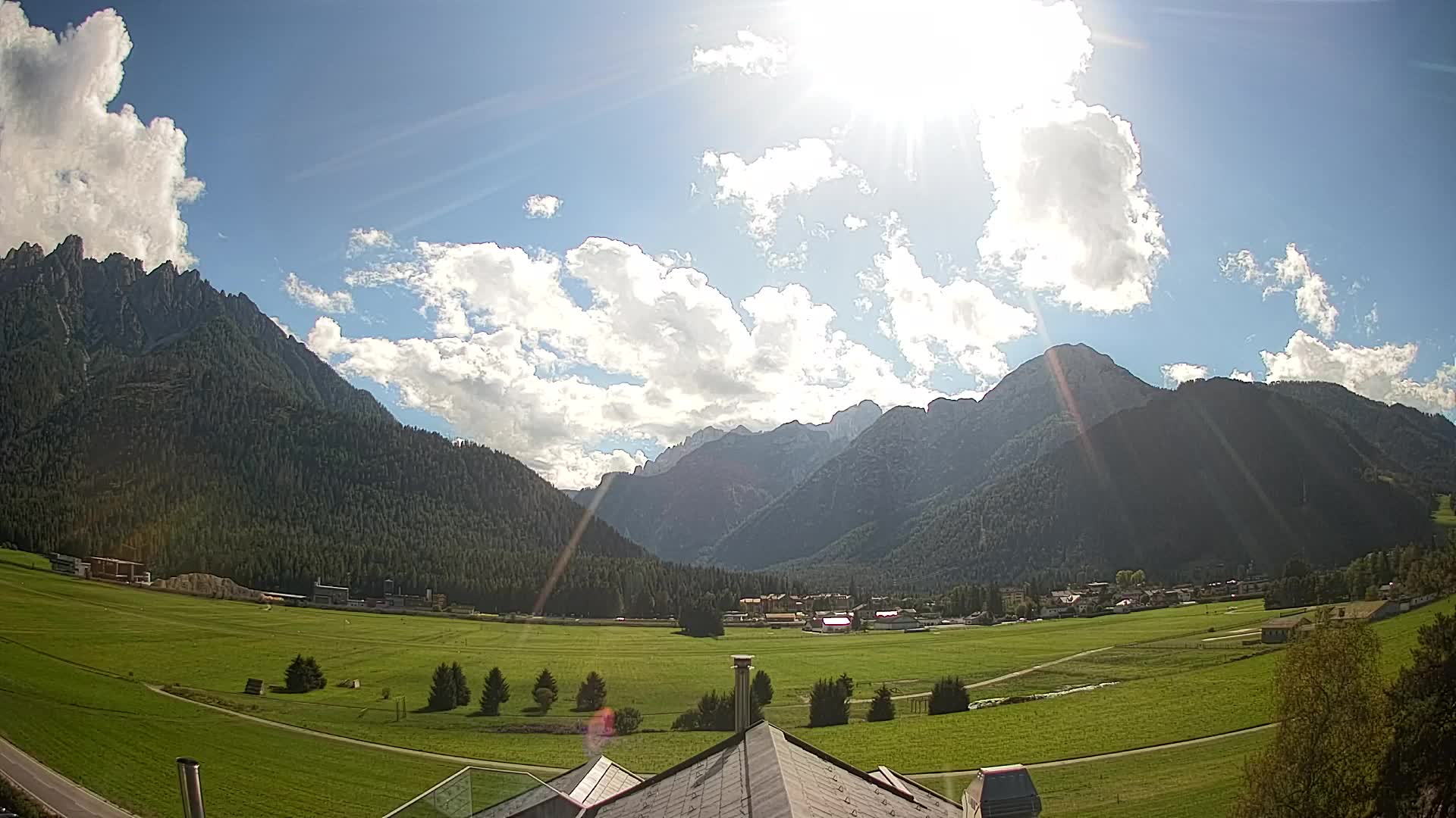 Webcam Toblach Dolomitas – Vista desde el Hotel Rosengarten