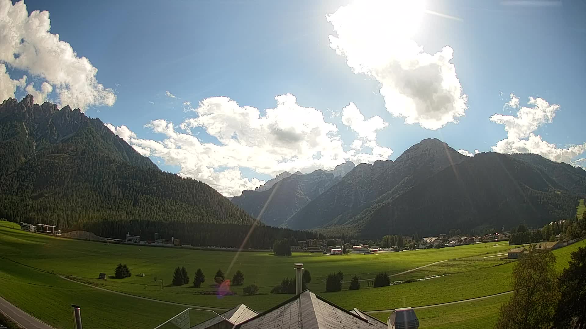 Webcam Toblach Dolomitas – Vista desde el Hotel Rosengarten