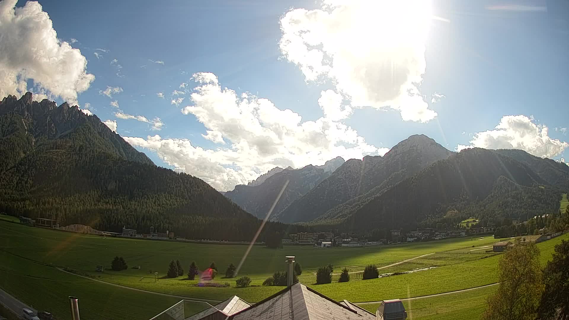 Webcam Toblach Dolomiten – Blick vom Hotel Rosengarten