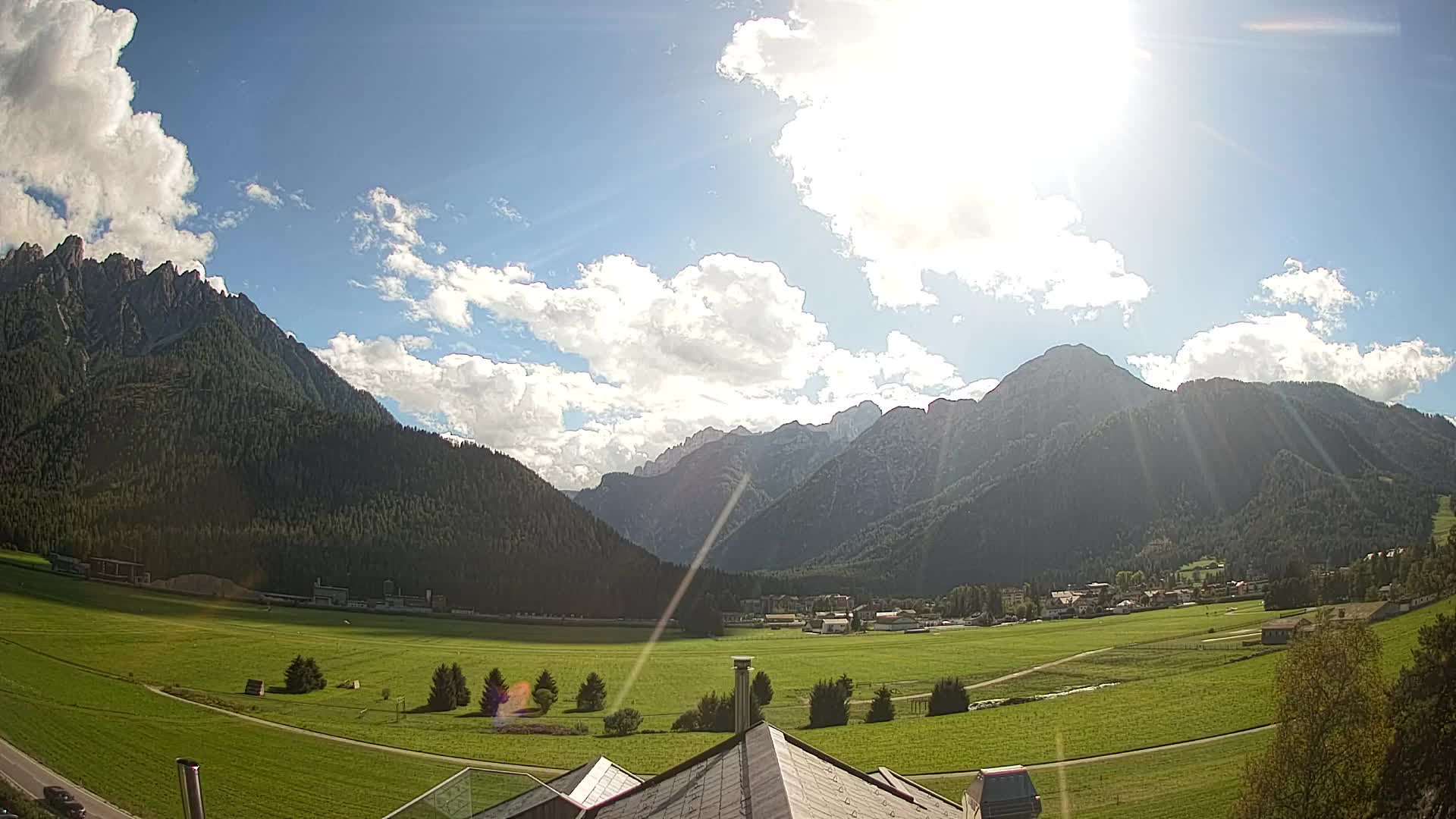 Webcam Toblach Dolomitas – Vista desde el Hotel Rosengarten